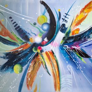 Vibrant Abstract Symphony