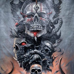 Crimson Skull Totem