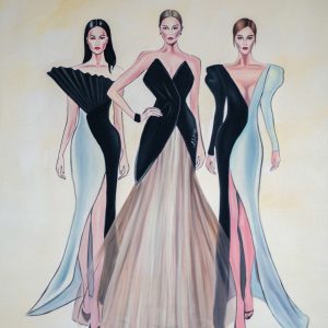 Haute Couture Fashion Art