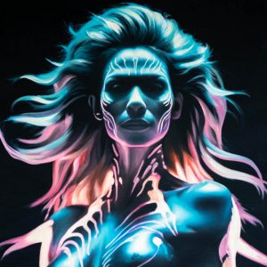 Ethereal Neon Spirit