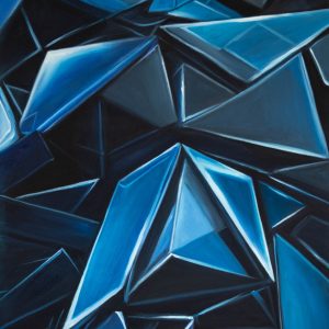 Prismatic Blue Depths