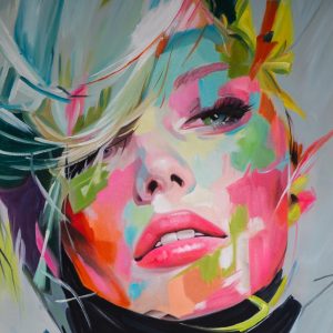 Vibrant Gaze Portrait