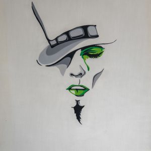 Emerald Enigma Portrait
