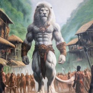 Mythic White Lion Guardian