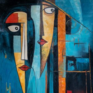 Cubist Dual Gaze