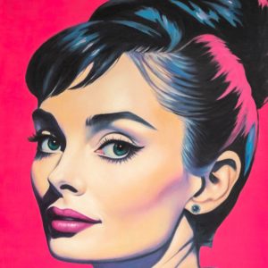 Vibrant Hollywood Glamour