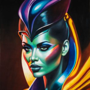 Electric Empress Portrait