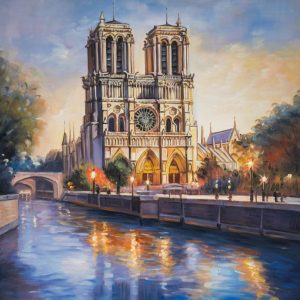 Notre Dame: Parisian Twilight