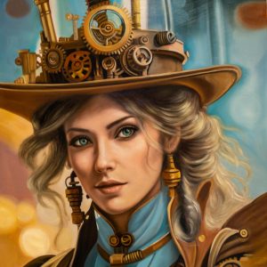 Steampunk Siren Portrait