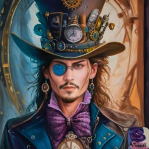 Clockwork Enigma Portrait