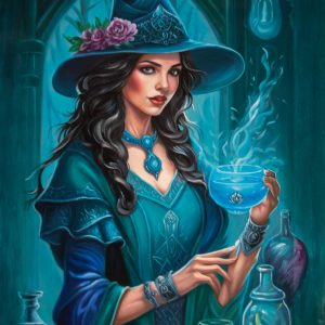Mystic Teal Enchantress