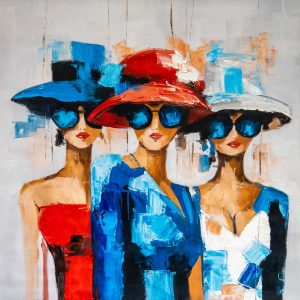 Abstract Fashion Trio
