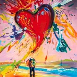 Love's Vibrant Embrace