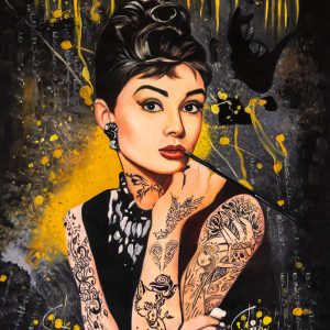 Audrey's Tattooed Elegance