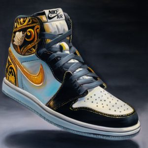 Regal Jordan Sneaker Art