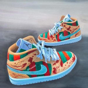 Vibrant Street Kicks Art