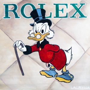 Scrooge Rolex Pop Art