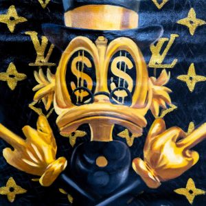 Billionaire Duck Pop Art