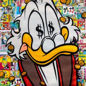 Golden Gaze Pop Art