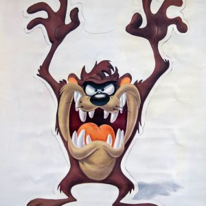 Wild Taz Cartoon Art